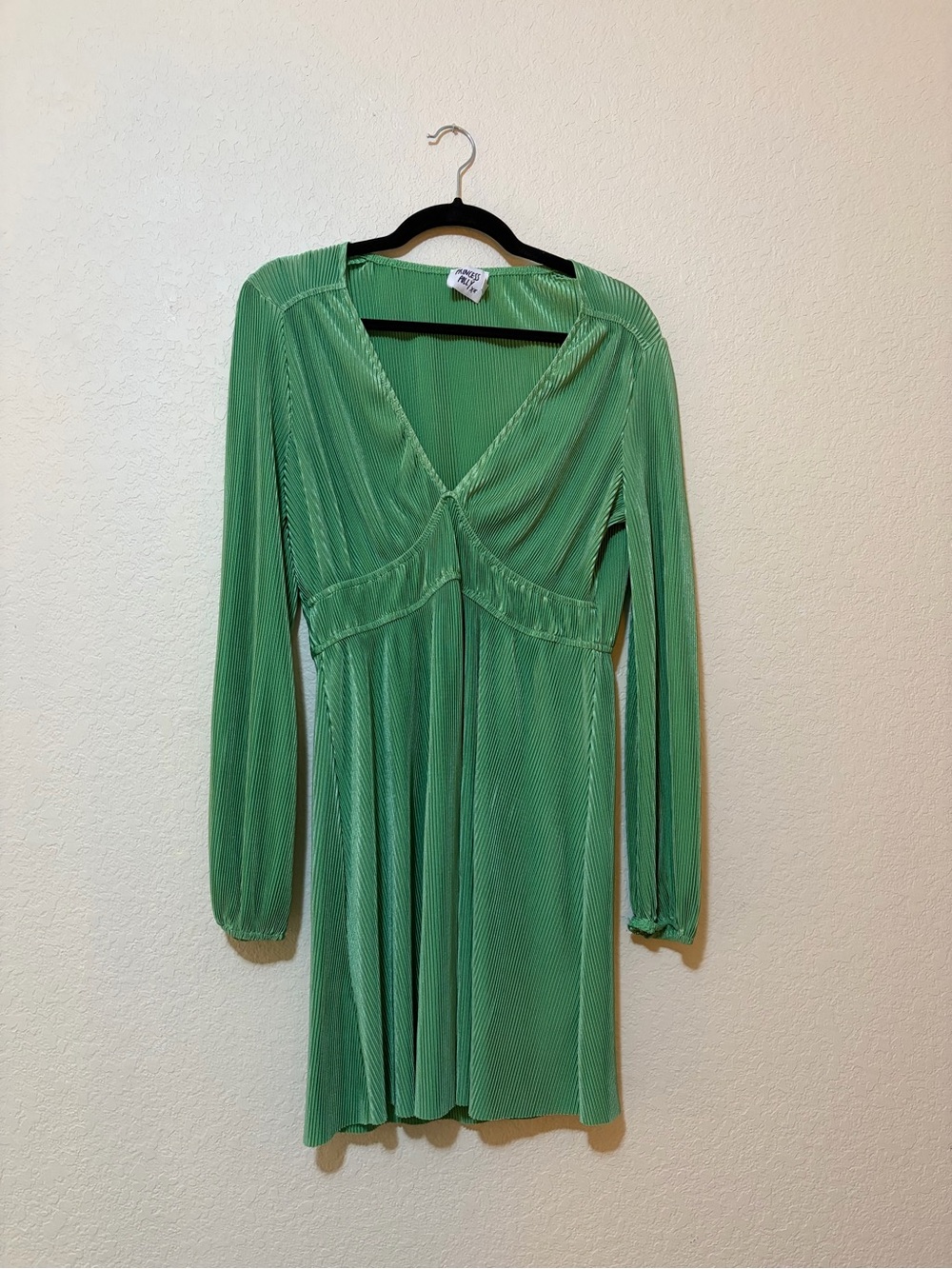 Princess Polly Green Mini Dress